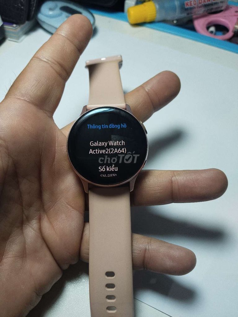 Samsung Galaxy Watch Active2 Hồng. Mua bán Thiết bị đeo thông minh tại Quận Bình Tân Tp Hồ Chí Minh được đăng bởi Thanh phi hình 1