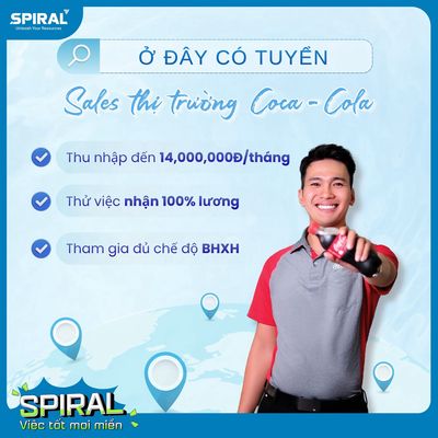 [VỤ BẢN-NAM ĐỊNH] COCA-COLA CÓ TIN TUYỂN DỤNG MỚI!