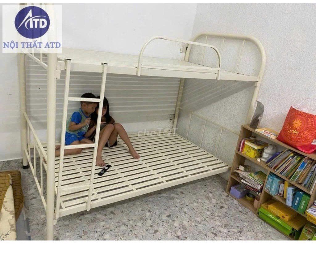 Giường tầng – Giường tầng – Giường tầng – Giường+. Mua bán Giường, chăn ga gối nệm tại Quận 10 Tp Hồ Chí Minh được đăng bởi Tổng Kho Nội Thất Sài Gòn hình 1