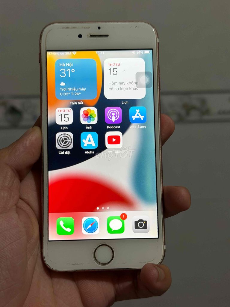 6s 16 gp quốc tế. Mua bán Điện thoại tại Quận Bình Thuỷ Cần Thơ được đăng bởi Hoàng Nam hình 1