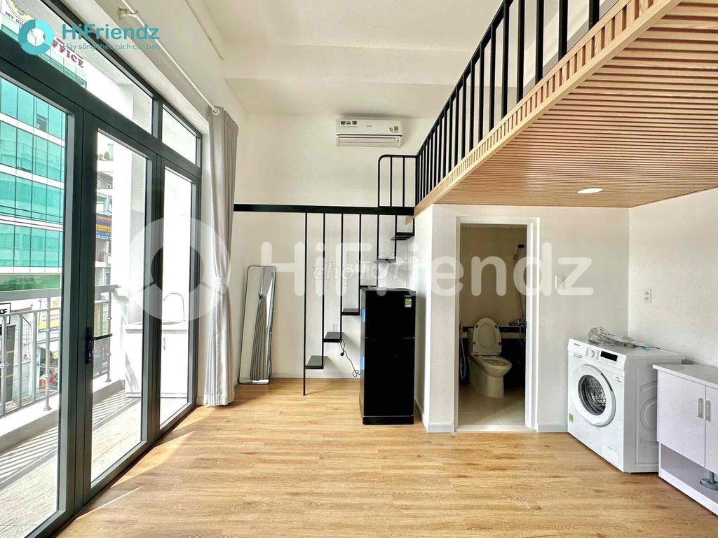 DUPLEX BANCON GẦN KHU CHẾ XUẤT, PHÚ MỸ HƯNG QUẬN 7