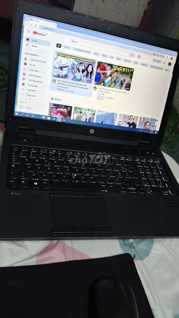 HP ZBook màu Đen. Mua bán Laptop tại Huyện Hóc Môn Tp Hồ Chí Minh được đăng bởi Bun hình 1