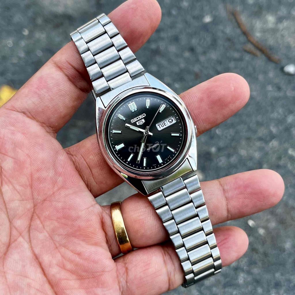 Seiko Nam 37mm Đen. Mua bán Đồng hồ tại Quận Cái Răng Cần Thơ được đăng bởi Bảo Duy hình 1
