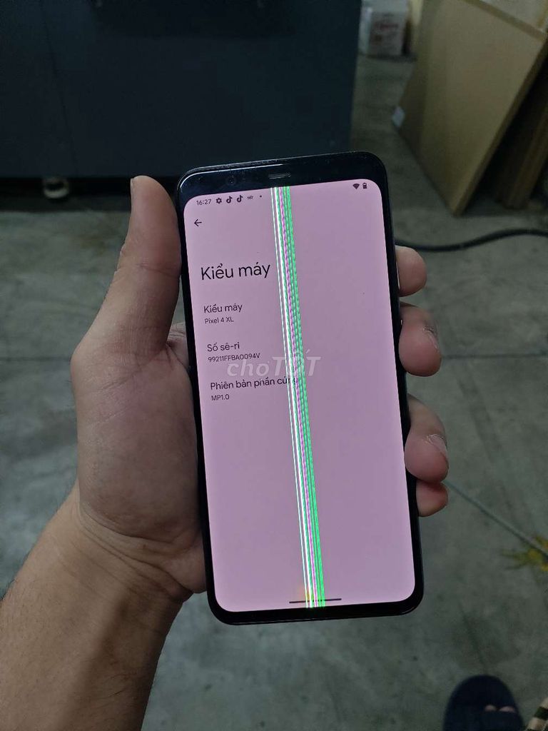 Google Pixel 4 XL Màn hình sọc. Mua bán Điện thoại tại Thị xã Duy Tiên Hà Nam được đăng bởi Dũng Trần hình 1
