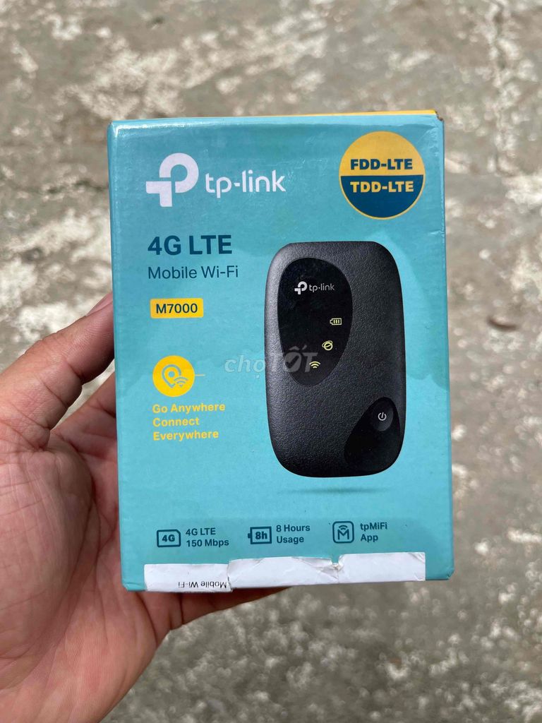 Cục phát WiFi 4G LTE TP-Link M7000 Đen. Mua bán Phụ kiện (Màn hình, Chuột...) tại Thành phố Thanh Hóa Thanh Hóa được đăng bởi Lê Nguyễn Ngọc Nhất hình 1