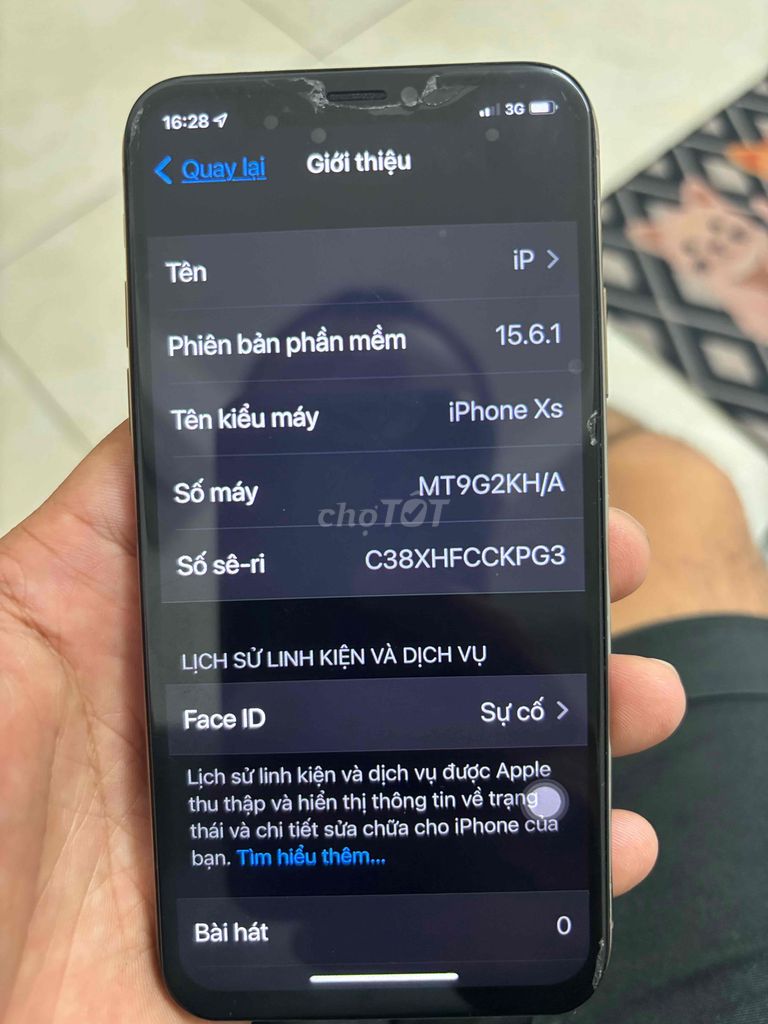 Apple iPhone Xs 64GB Vàng iOS 15. Mua bán Điện thoại tại Quận Sơn Trà Đà Nẵng được đăng bởi Chánh Quy hình 1