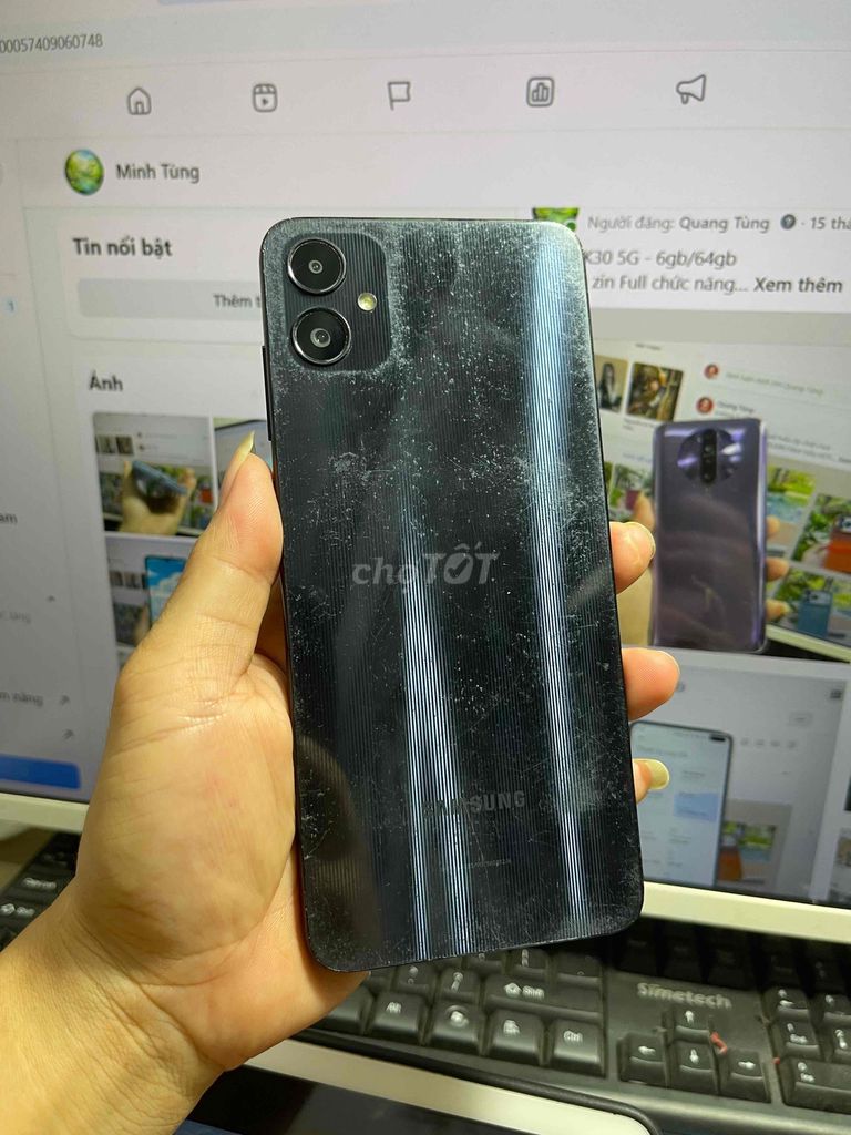 Samsung A05 4GB 64GB Đen Đã sử dụng. Mua bán Điện thoại tại Quận Gò Vấp Tp Hồ Chí Minh được đăng bởi Anh Tùng hình 1
