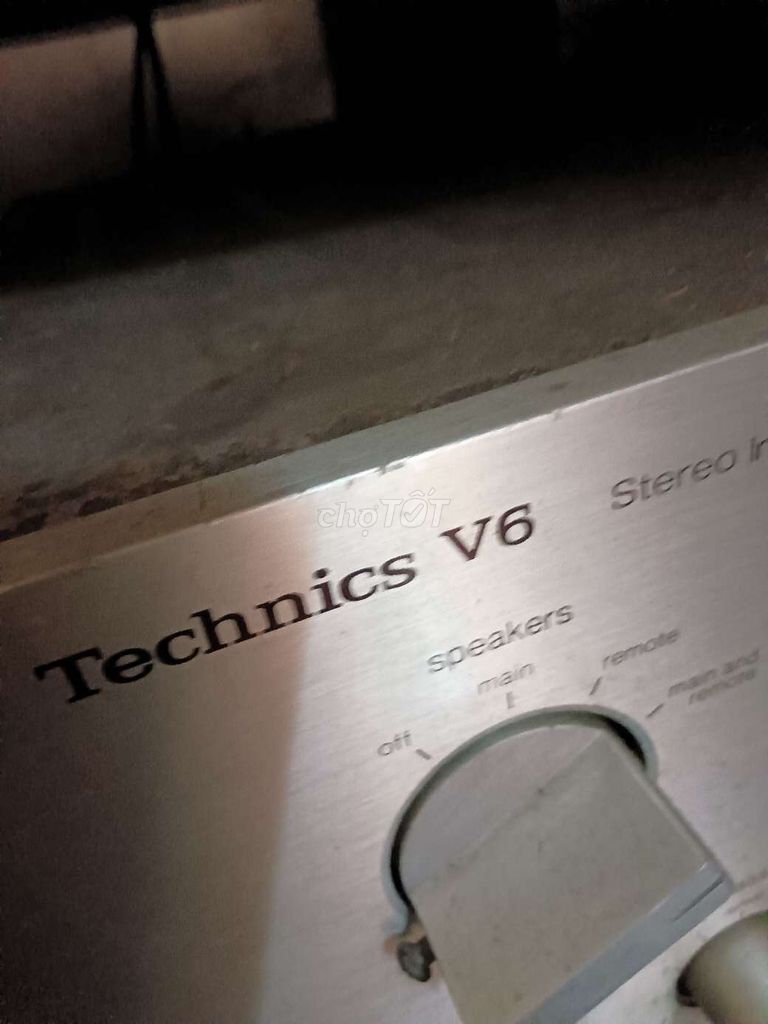 Amply Technics V6 Bạc. Mua bán Tivi, Âm thanh tại Huyện Đông Hưng Thái Bình được đăng bởi nguenđucminh hình 1