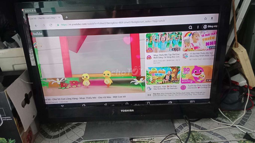 Tivi Toshiba REGZA 32 inch Đen. Mua bán Tivi, Âm thanh tại Huyện Hóc Môn Tp Hồ Chí Minh được đăng bởi Âu nhật lâm  hình 1