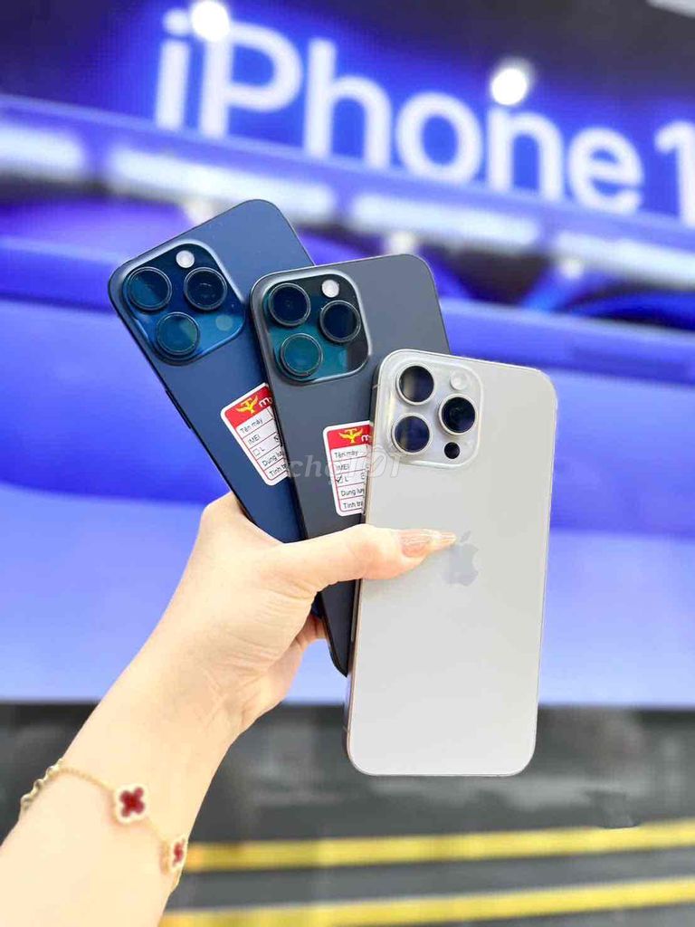 iPhone 15 Pro Max Xám, xanh, đen. Mua bán Điện thoại tại Thành phố Qui Nhơn Bình Định được đăng bởi TMOBILE QUY NHƠN TRẢ GÓP BAO ĐẬU SINH VIÊN hình 1