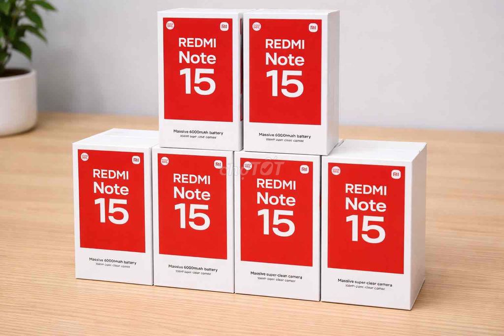 Xiaomi Redmi Note 15 6GB/128GB - 8GB/256GB Mới VN. Mua bán Điện thoại tại Quận 5 Tp Hồ Chí Minh được đăng bởi BVTMOBILE HỆ THỐNG BÁN LẺ UY TÍN hình 1
