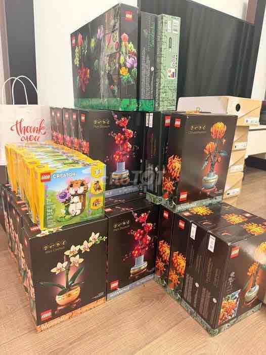 Lego Botanical Collection Đồ chơi lắp ráp Mới