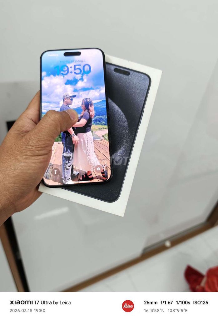 Apple iPhone 15 Pro Max Xanh. Mua bán Điện thoại tại Quận Liên Chiểu Đà Nẵng được đăng bởi An Khang Shop hình 1