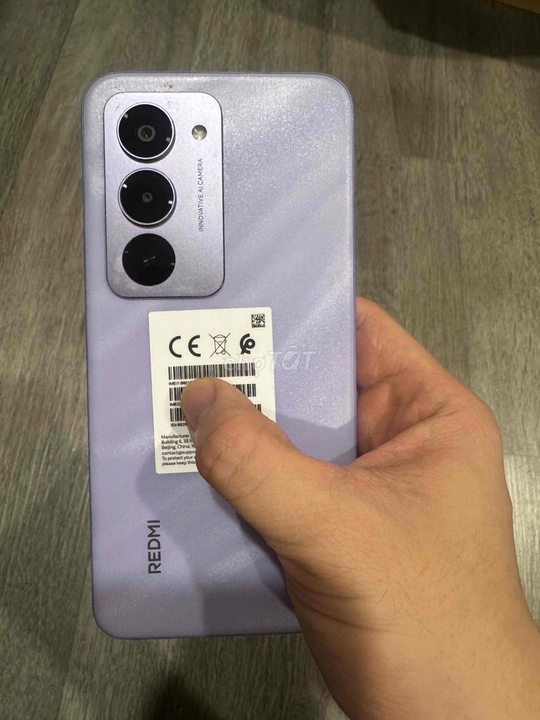 Xiaomi Redmi 15 4G 128GB Tím. Mua bán Điện thoại tại Quận 6 Tp Hồ Chí Minh được đăng bởi Duy hình 1