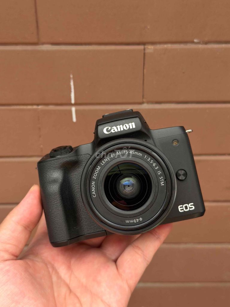 Máy ảnh Canon EOS M50 15-45mm Đen. Mua bán Máy ảnh, Máy quay tại Quận Hai Bà Trưng Hà Nội được đăng bởi Quang Huy hình 1