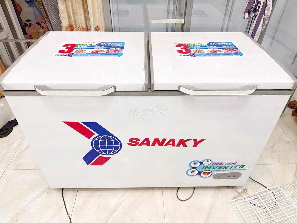 TỦ ĐÔNG SANAKY 560L TIẾT KIỆM ĐIỆN – DÀN ĐỒNG BỀN. Mua bán Tủ lạnh tại Quận Ninh Kiều Cần Thơ được đăng bởi Điện máy giá rẻ CẦN THƠ hình 1