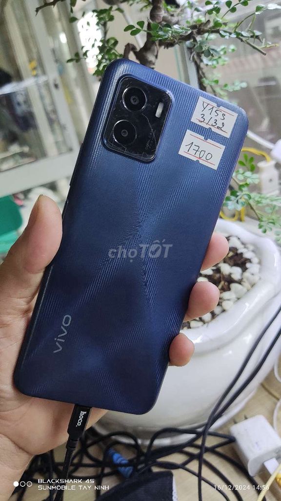 Vivo y15s r3+32 pin5000 2sim Thanh lý 12