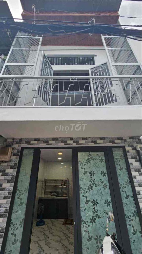 Hot, Bán nhà 3 tầng hẻm xe hơi Lũy Bán Bích Tân Phú, 40m2sd, nhỉnh 2ty
