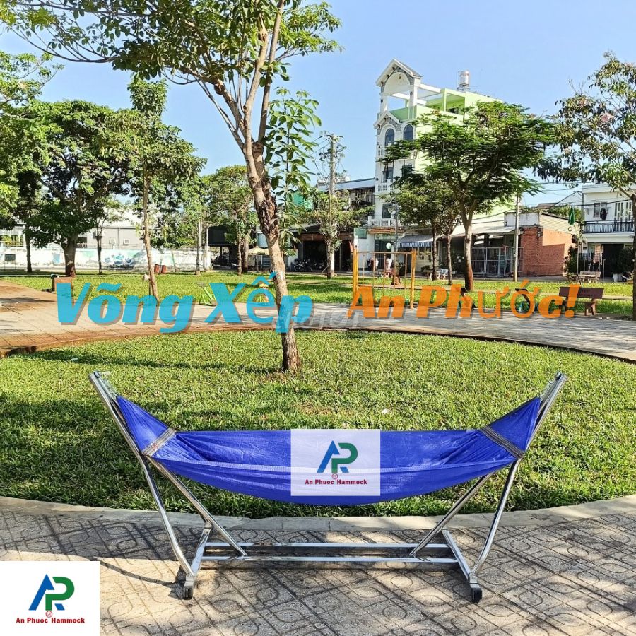 Xả kho Bộ Võng Xếp Khung vuông INOX +Mặt lưới Võng. Mua bán Giường, chăn ga gối nệm tại Quận Bình Tân Tp Hồ Chí Minh được đăng bởi Kho sỉ Võng xếp An Phước  hình 6