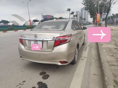 Toyota Vios 2017 G Vàng cát