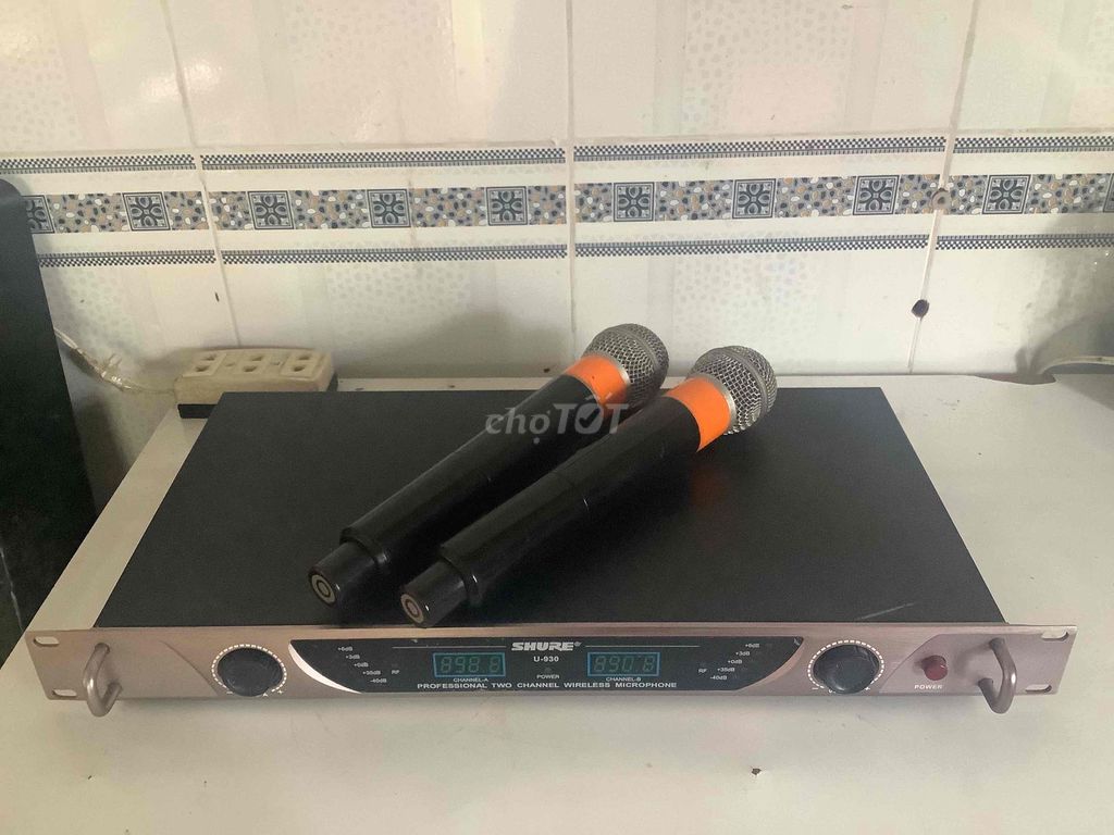 Micro không dây Shure U-930 Mỹ. Mua bán Tivi, Âm thanh tại Huyện Hàm Tân Bình Thuận được đăng bởi thắng hình 1