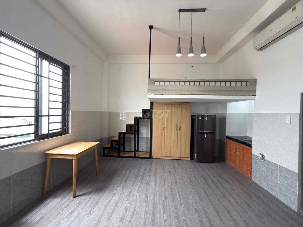 Duplex siêu rộng, Full nội thất 35m2 | Thang máy, Cửa sổ trời, Từ 5tr