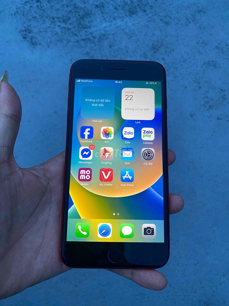 iPhone 8 Plus Đỏ Đã thay pin. Mua bán Điện thoại tại Quận Thanh Xuân Hà Nội được đăng bởi hoàng xuân huy hình 1