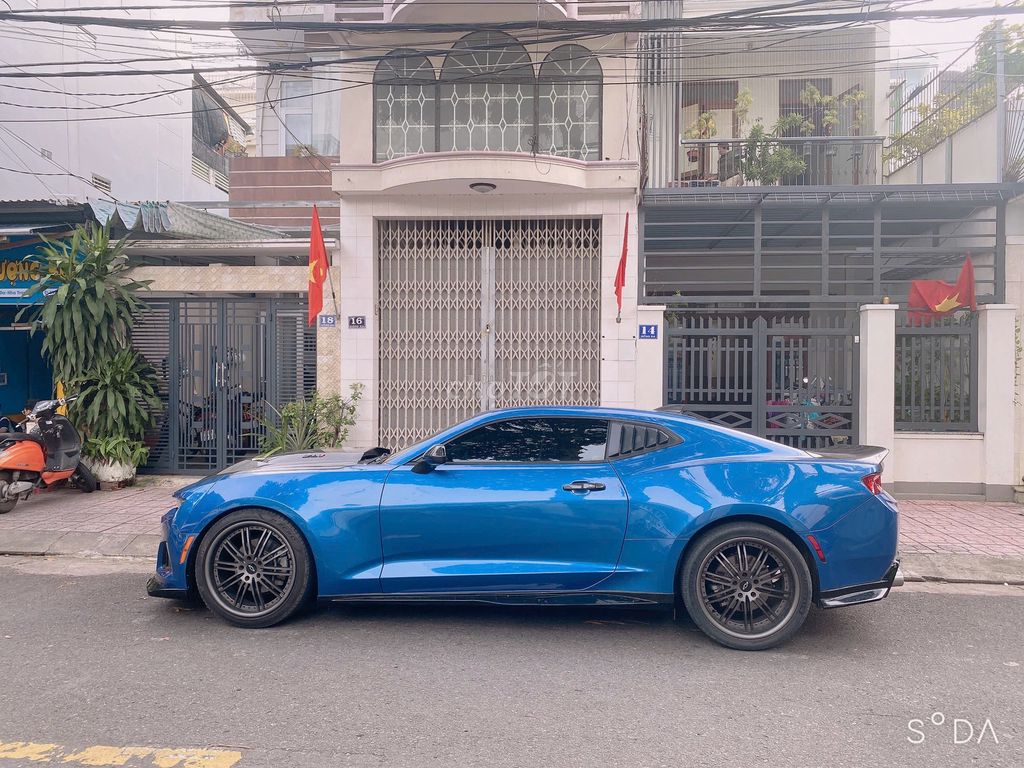 Chevrolet Camaro 2016 màu xanh, 58000 km. Mua bán Ô tô tại Thành phố Thủ Đức Tp Hồ Chí Minh được đăng bởi sang  hình 3