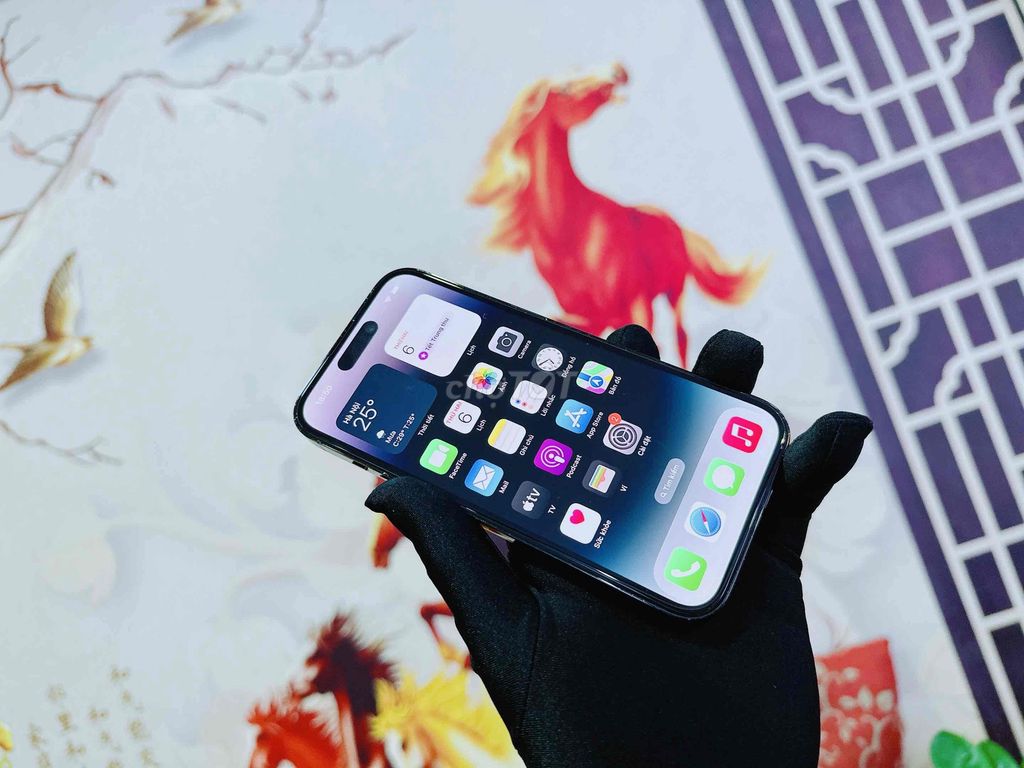 iPhone 14 Pro 128G black quốc tế Mỹ nguyên zin. Mua bán Điện thoại tại Quận Hải Châu Đà Nẵng được đăng bởi TUẤN LUXURY MOBILE ĐÀ NẴNG hình 1