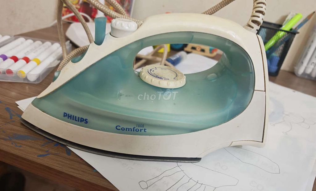 Bàn là hơi nước Philips Comfort 1000. Mua bán Nội thất, đồ gia dụng khác tại Quận Ba Đình Hà Nội được đăng bởi goocba hình 1