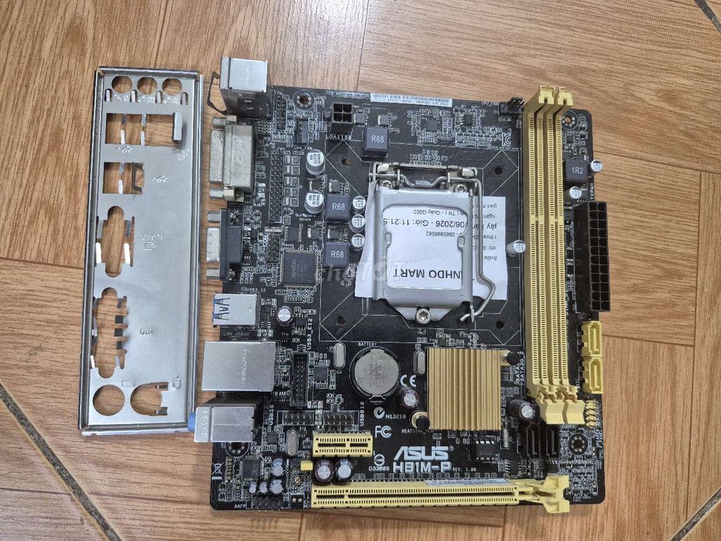 Bo mạch chủ Asus H81M-P Đen. Mua bán Linh kiện (RAM, Card...) tại Quận Cầu Giấy Hà Nội được đăng bởi Rain hình 1