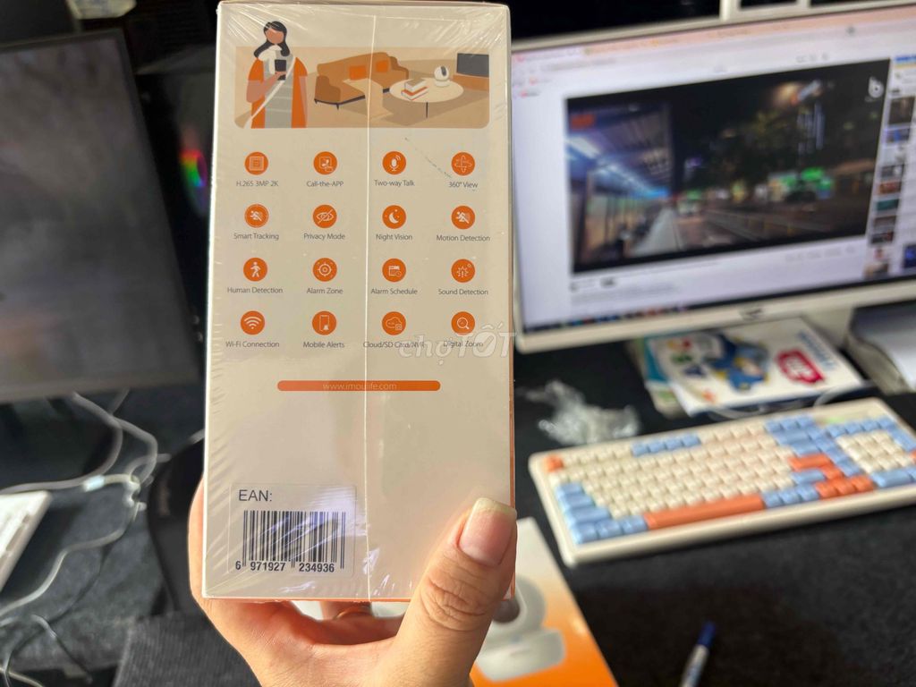 Camera IMOU Ranger RC 3MP CHƯA DÙNG ĐẸP. Mua bán Máy ảnh, Máy quay tại Quận Gò Vấp Tp Hồ Chí Minh được đăng bởi ngọc trang hình 1