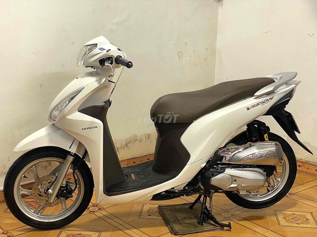 💯Vison 2019,Trắng Bạc,Bs Quận Nhứt,1 Đời Chủ. Mua bán Xe máy tại Quận Tân Bình Tp Hồ Chí Minh được đăng bởi Chú Út  hình 3