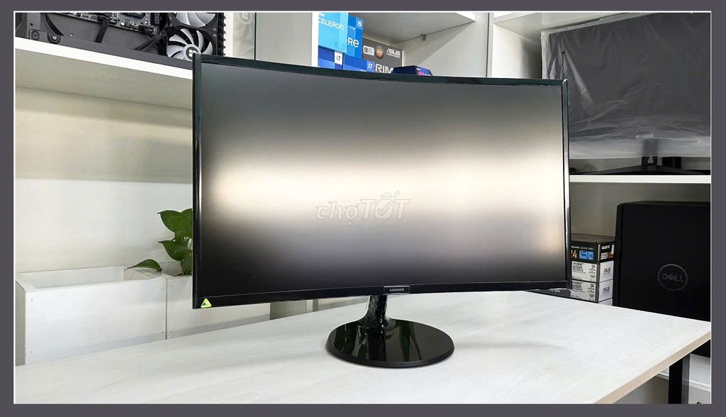 Lẻ cái màn cong samsung 27inch mới 99%