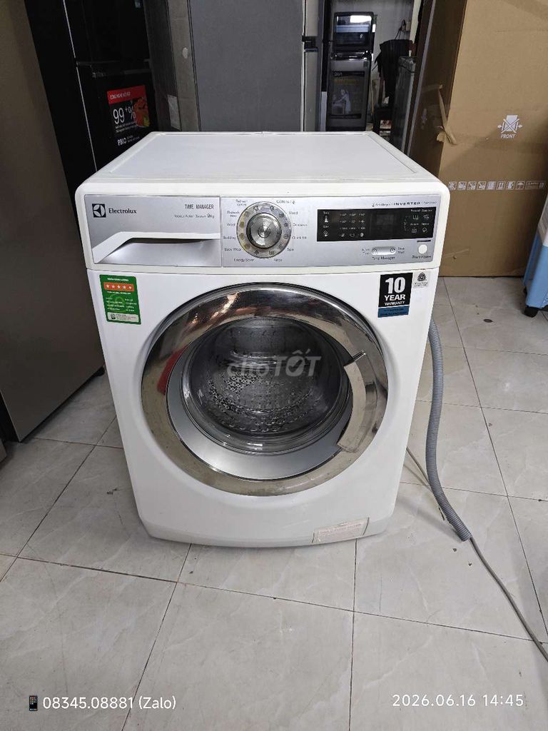 Máy giặt Electrolux 9kg Inverter Trắng. Mua bán Máy giặt tại Quận Nam Từ Liêm Hà Nội được đăng bởi Ngoc Nguyen hình 1