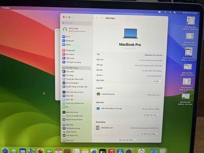 Macbook Pro 16’ max opion i9 2.4 R64G ssd 512G