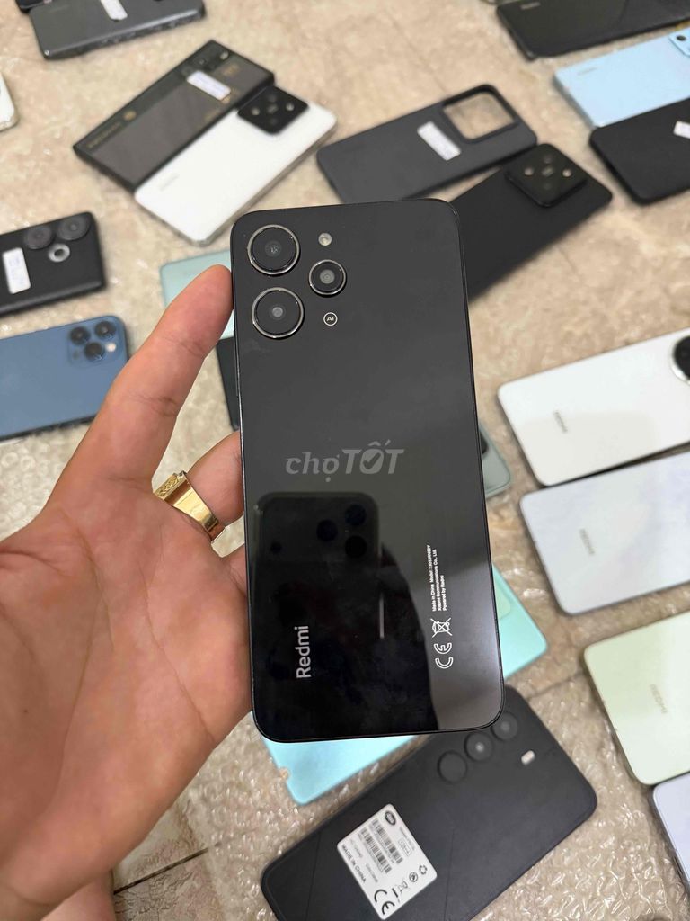 Xiaomi Redmi 12 128GB Đen ram 8/128 đẹp. Mua bán Điện thoại tại Quận Tân Bình Tp Hồ Chí Minh được đăng bởi Nguyễn Thắng Mobile hình 1