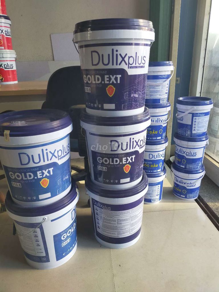 Thanh lý giá rẻ sơn trong nhà 18 màu trắng đục