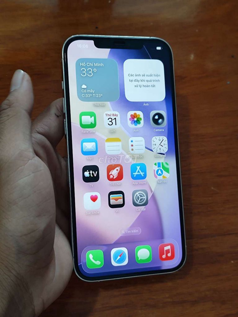 Apple iPhone 12 Pro Max 128GB Bạc. Mua bán Điện thoại tại Huyện Châu Thành Bến Tre được đăng bởi Vũ Nguyễn hình 1