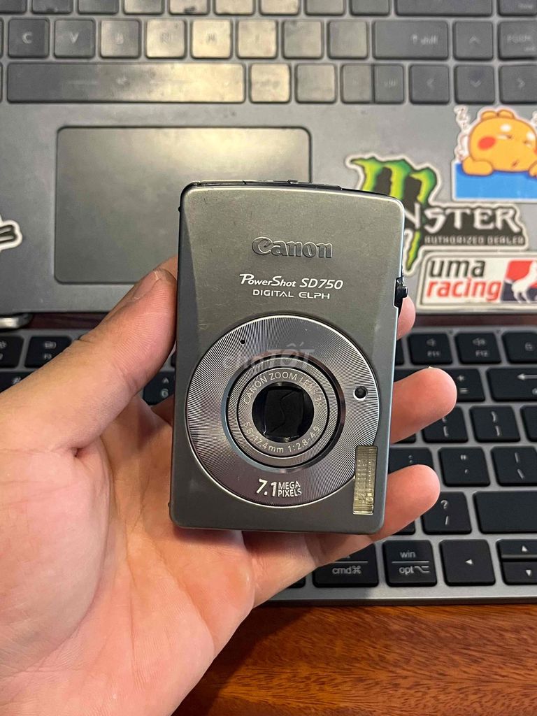 Máy ảnh Canon PowerShot SD750 Bạc. Mua bán Máy ảnh, Máy quay tại Quận 6 Tp Hồ Chí Minh được đăng bởi Nguyễn Dũng hình 1