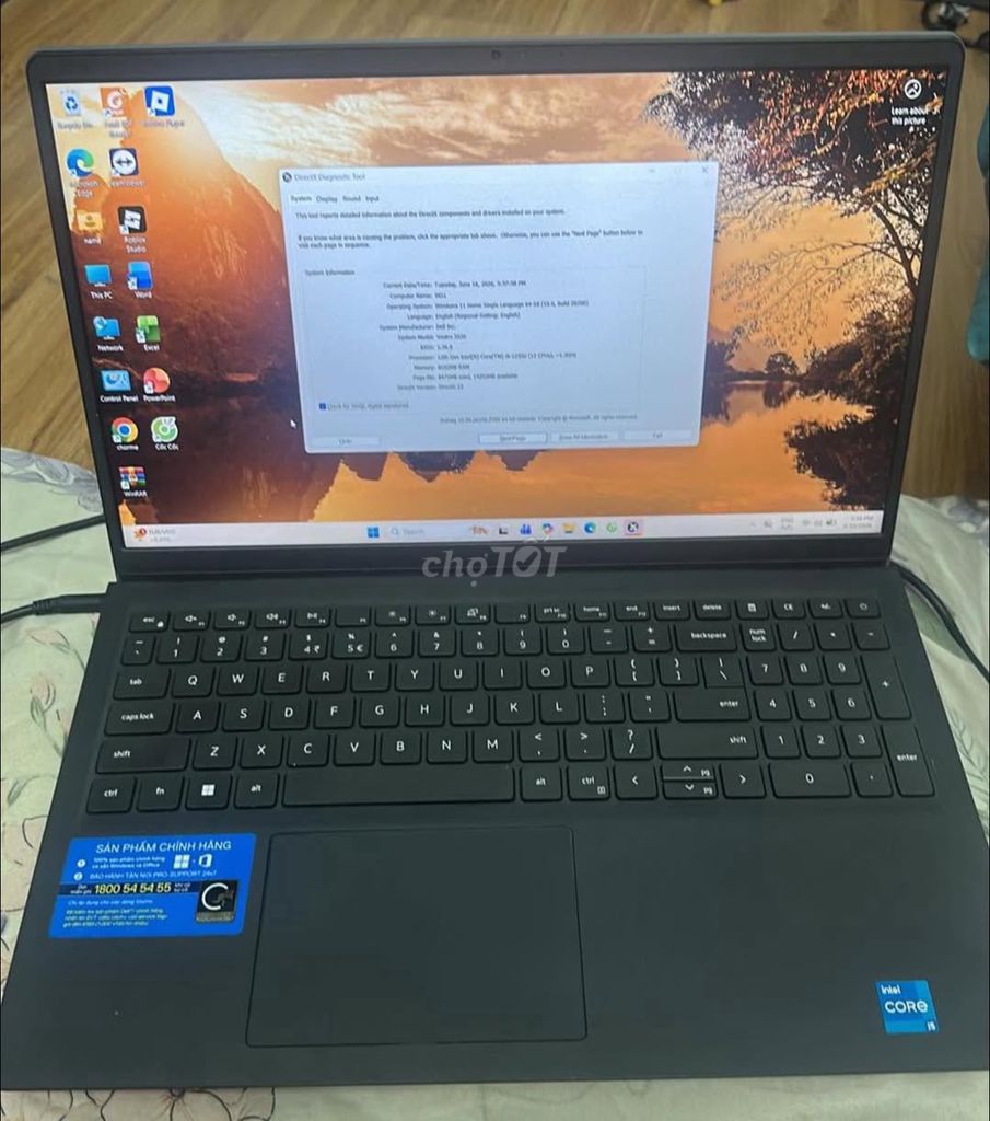 Dell Vostr***5U 15.6 inch 8GB/512GB Đen. Mua bán Laptop tại Quận 1 Tp Hồ Chí Minh được đăng bởi Hội Đồ Điện Tử hình 1