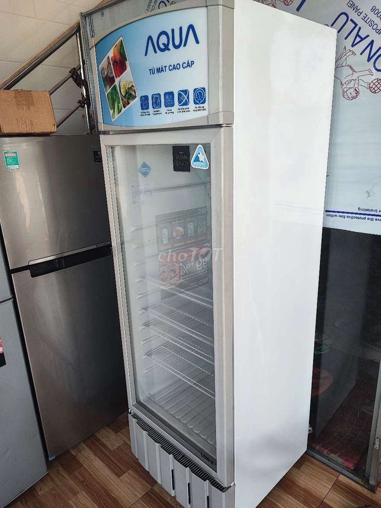 Tủ mát Aqua AQS-F3685 Trắng 276L. Mua bán Tủ lạnh tại Thị xã Bến Cát Bình Dương được đăng bởi Find Arena hình 1