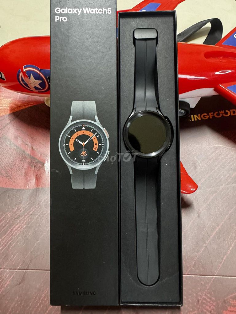 Samsung Galaxy Watch5 Pro Đen. Mua bán Thiết bị đeo thông minh tại Quận 6 Tp Hồ Chí Minh được đăng bởi Phước Tín hình 1