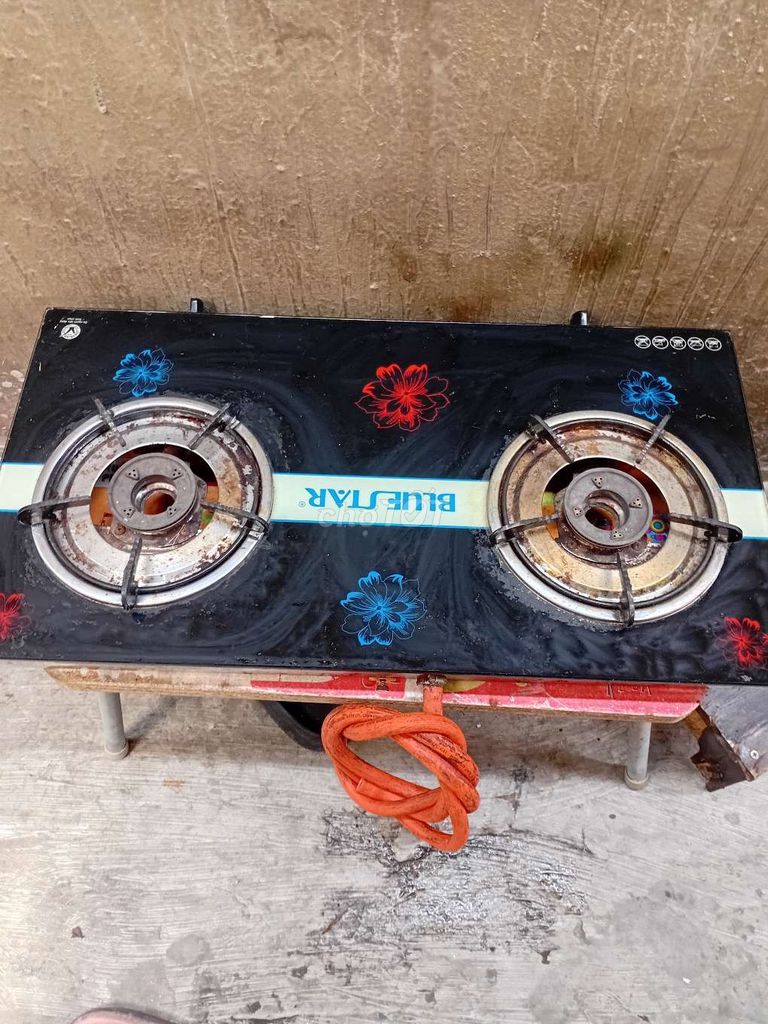 Bếp ga BlueStar Kính Đen , bình ga. Mua bán Bếp, lò, đồ điện nhà bếp tại Quận 8 Tp Hồ Chí Minh được đăng bởi trương thị kim Giao hình 1