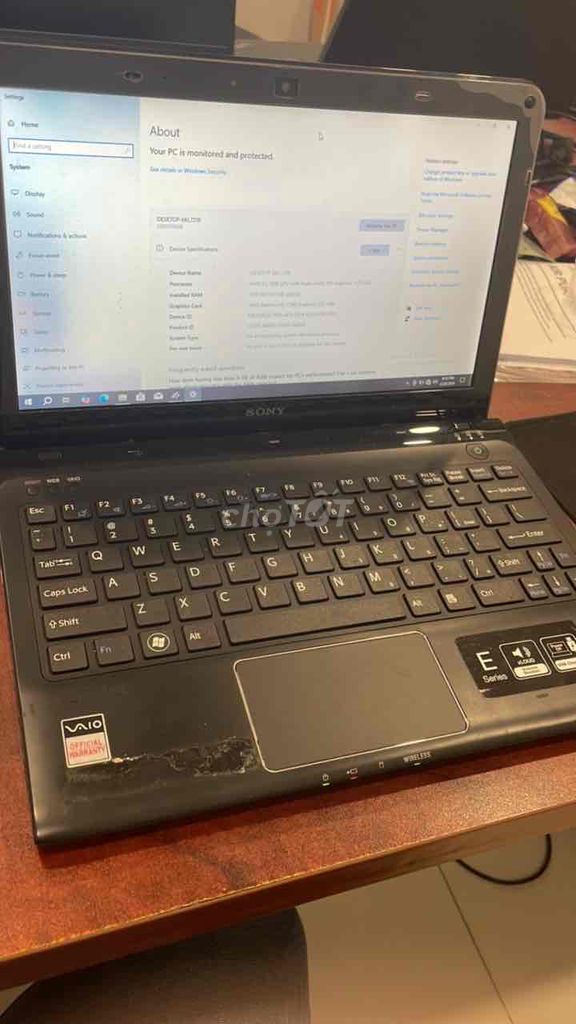 Sony Vaio E Series AMD E2-1800 2GB. Mua bán Laptop tại Quận Tân Bình Tp Hồ Chí Minh được đăng bởi Quân hình 1