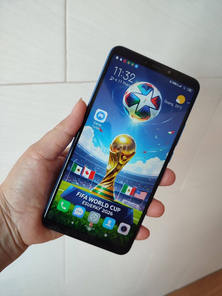 Xiaomi Mi Max 3 64GB Xanh. Mua bán Điện thoại tại Quận Tân Bình Tp Hồ Chí Minh được đăng bởi Hội Đồ Điện Tử hình 1