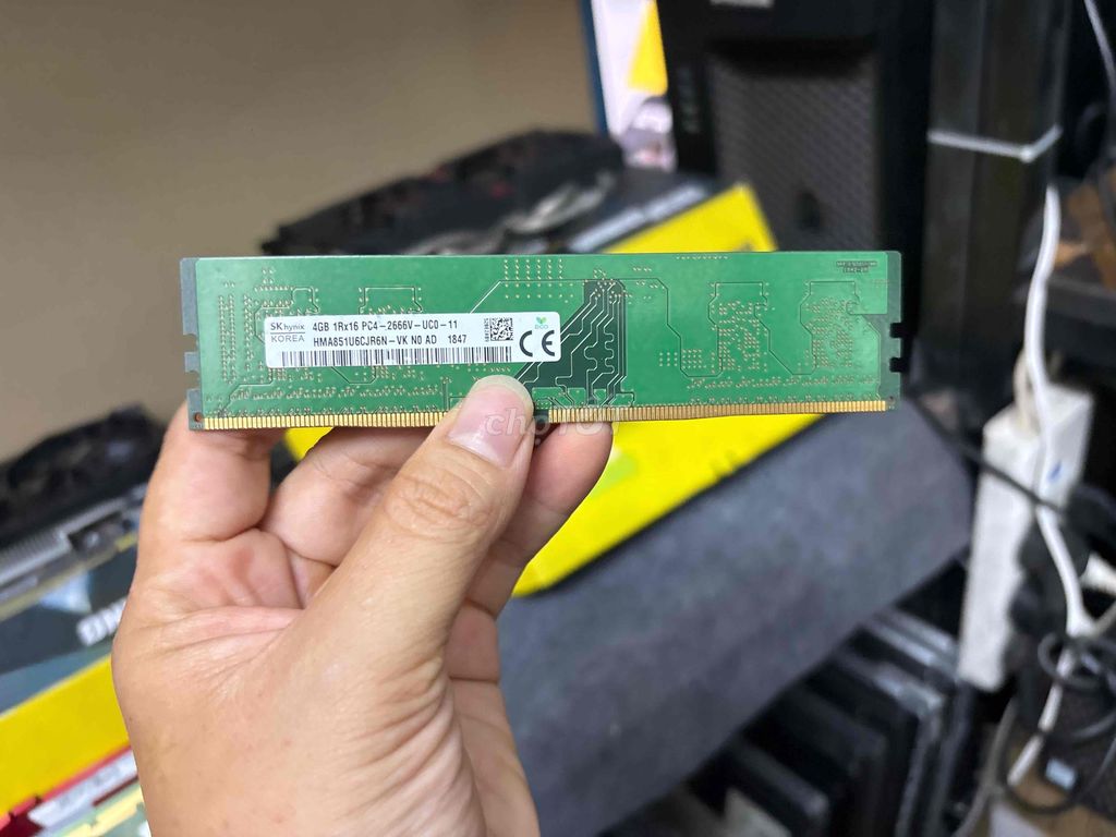 RAM MÁY BÀN DDR4 4GB MÁY BÀN ẢE NÂNG CẤP BAO ÊM. Mua bán Linh kiện (RAM, Card...) tại Quận Gò Vấp Tp Hồ Chí Minh được đăng bởi ngọc trang hình 1