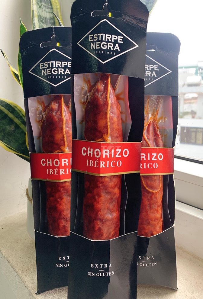 Xúc xích Chorizo Iberico Tây Ban Nha 200g