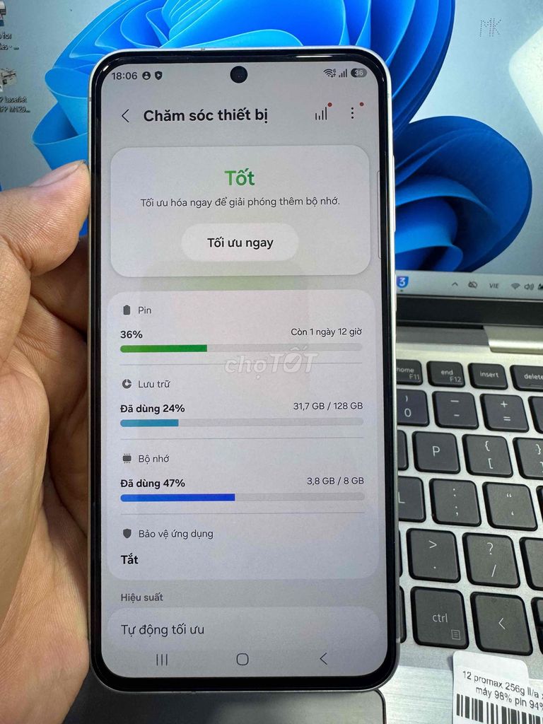 Samsung A56 5G 8GB/128GB Xanh. Mua bán Điện thoại tại Quận 6 Tp Hồ Chí Minh được đăng bởi QUỐC THIÊN BÁN GÓP 0 ĐỒNG  hình 1