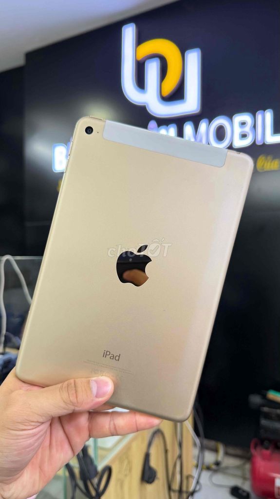 iPad Mini 4 32GB 4G Vàng - TẶNG SẠC. Mua bán Máy tính bảng tại Quận Bình Thạnh Tp Hồ Chí Minh được đăng bởi Phan Việt hình 1